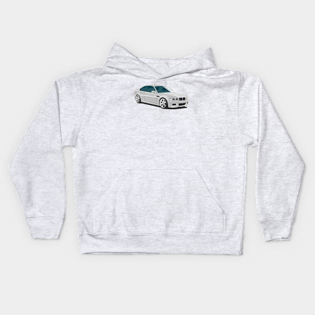 BMW M3 e46 Kids Hoodie by Rebellion Store